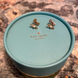 Kate Spade cat earrings
